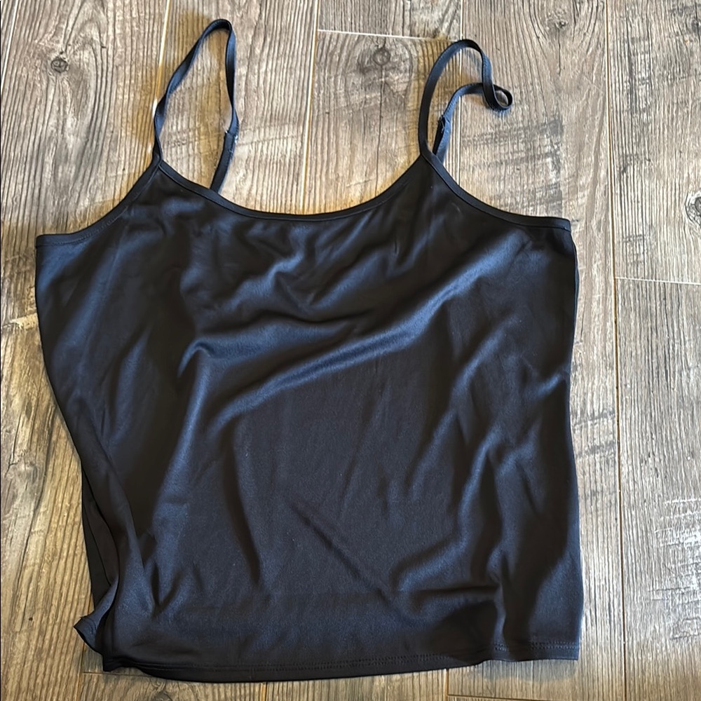 No Boundaries Black Fitted Sleeveless Camisole NWOT